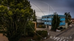 Usine temps orageux