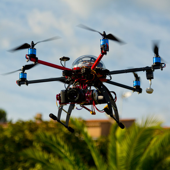 Drone en vol à Fréjus (83)