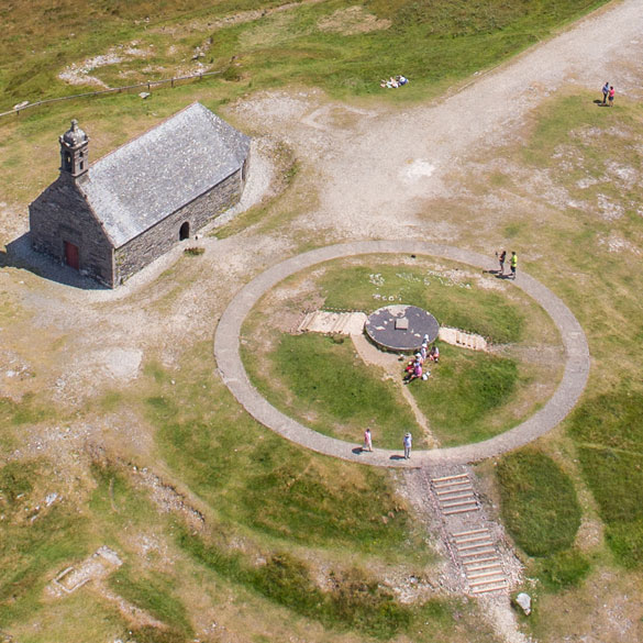 Mont d'Arrée photographié par un drone