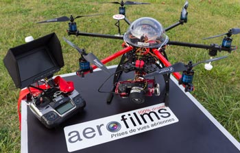 Budget de création d'une société de production d'images aériennes