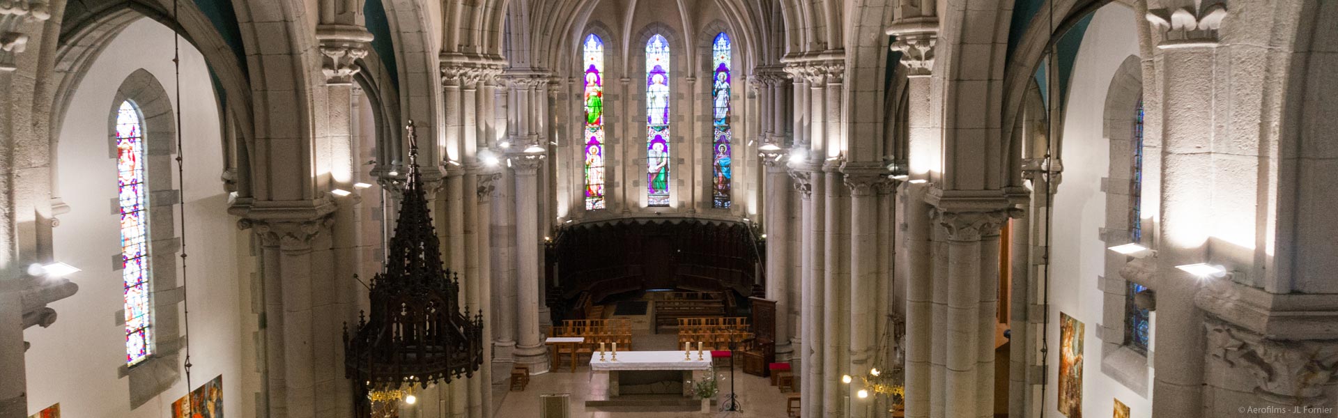 Photos et vidéos aériennes du patrimoine de France